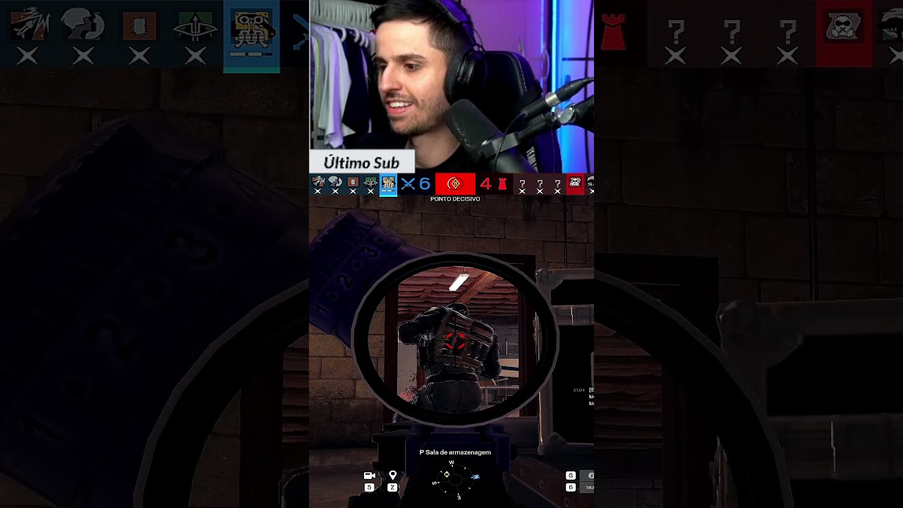 A jogada mais fria e calculista do #r6  #rockycallboa #razah