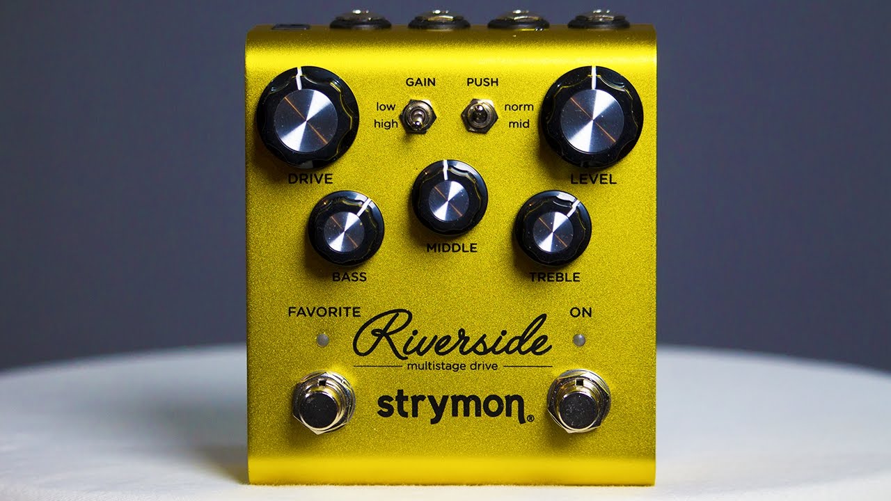Ambient Guitar Gear Review - Strymon Riverside Multistage Drive (Overdrive, Distortion)