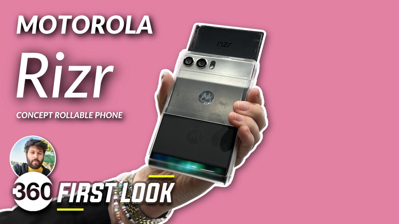 MWC 2023: Hands-on With the Motorola Rizr Rollable Concept Phone