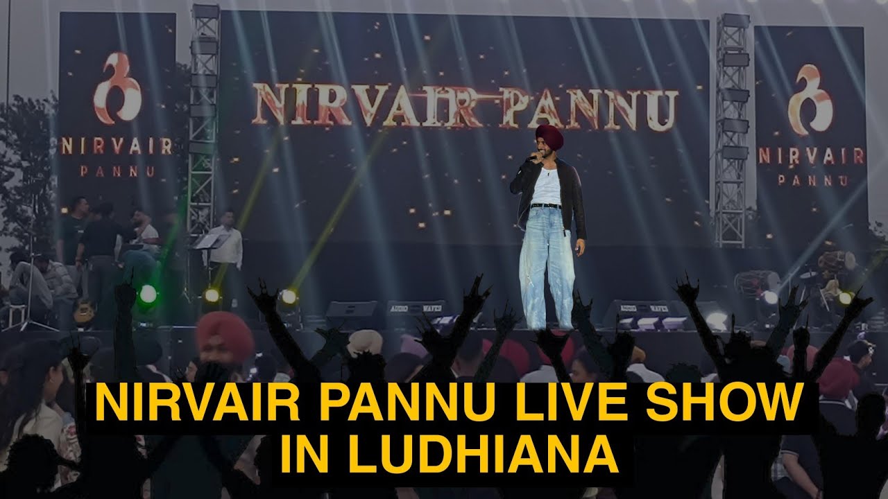 Nirvair Pannu Live Show In Ludhiana 'Paragon Waterfront | Ambarsariye bhau | Ludhiana | Live Concert