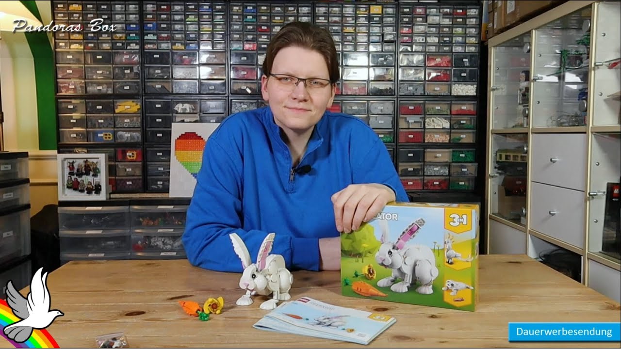 Review - LEGO® Creator 31133 - Weißer Hase - Süß!