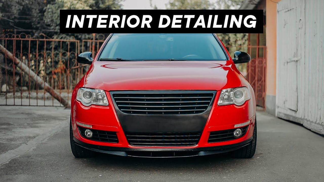 Volkswagen PASSAT B6 | Interior Detailing ASMR | 4K