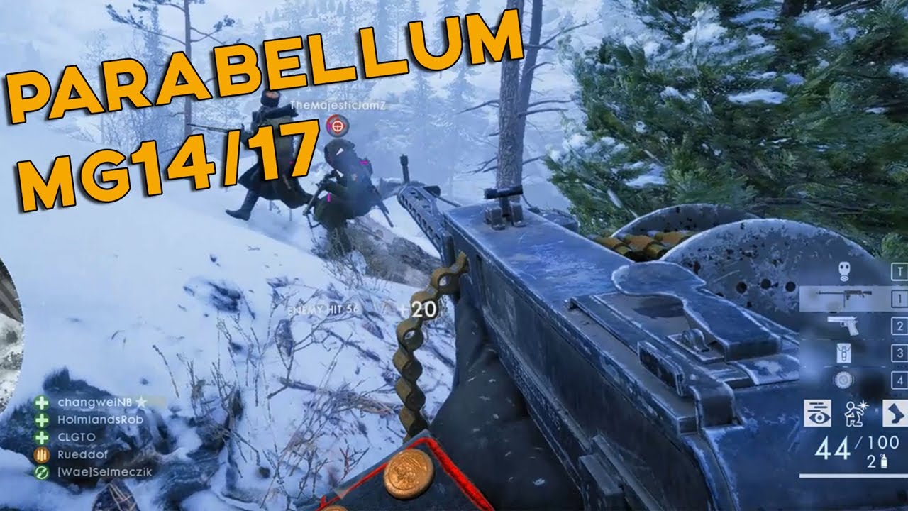 Battlefield 1 - Parabellum MG14/17 Low Weight (2020)