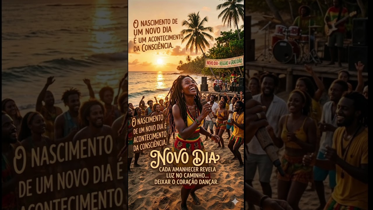 REGGAE BRASILEIRO  - NOVO DIA 