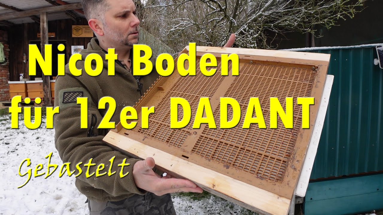 Nicot Boden für 12er Dadant
