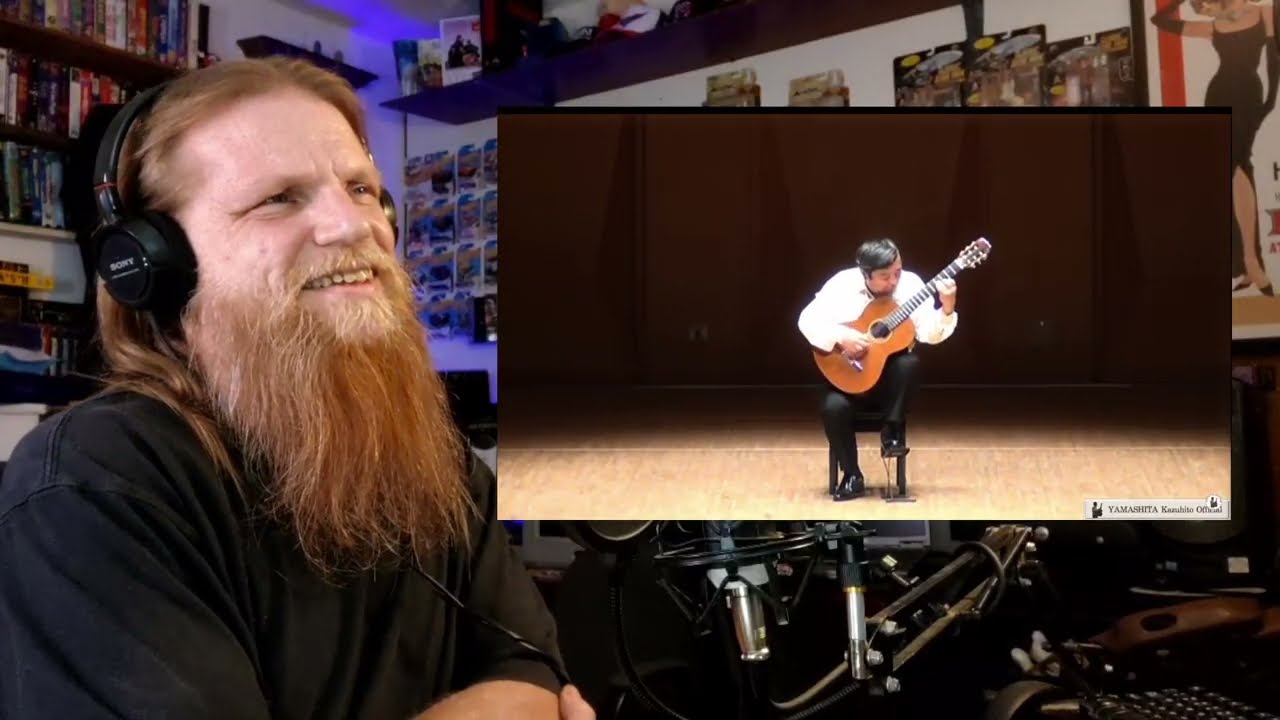 YAMASHITA Kazuhito - Song Of India REACTION | Metal Head DJ Reacts