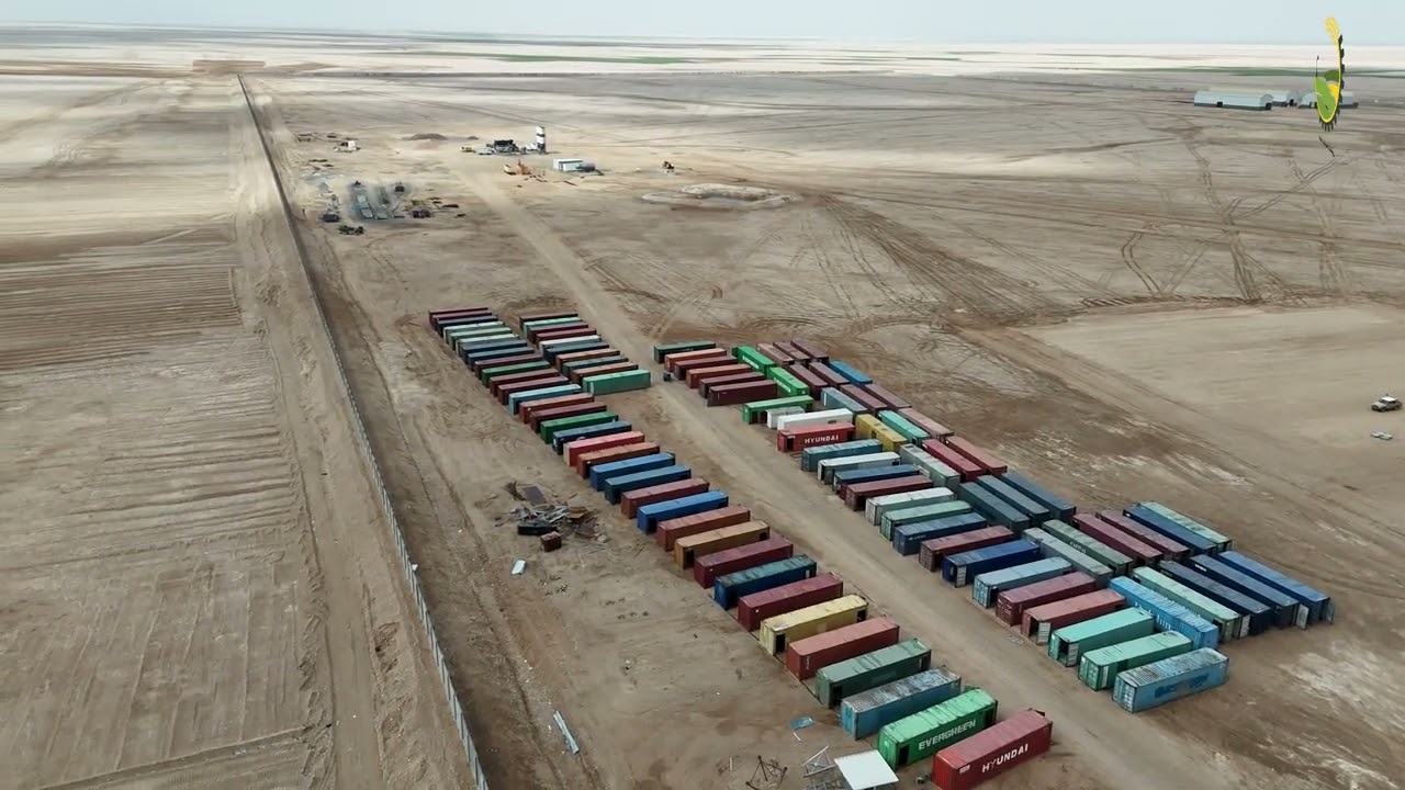 هيئة استثمار المثنى تشرع بافتتاح محور بصية الصناعي