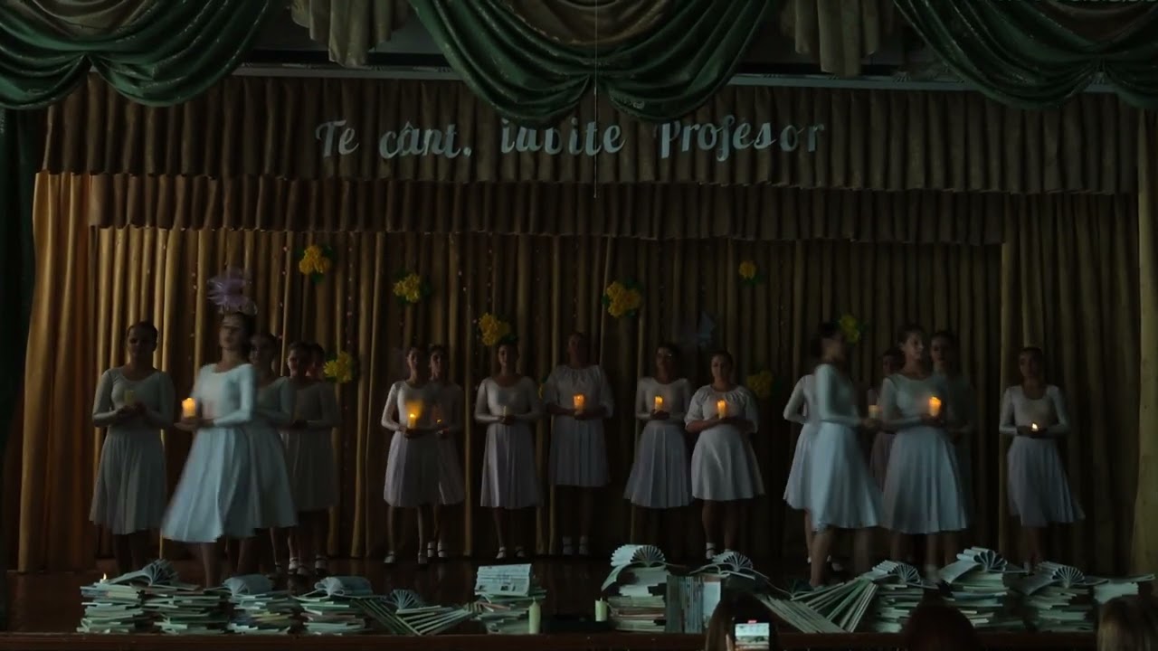 Te cânt, iubite profesor! | Ansamblul ,,Firicel de busuioc