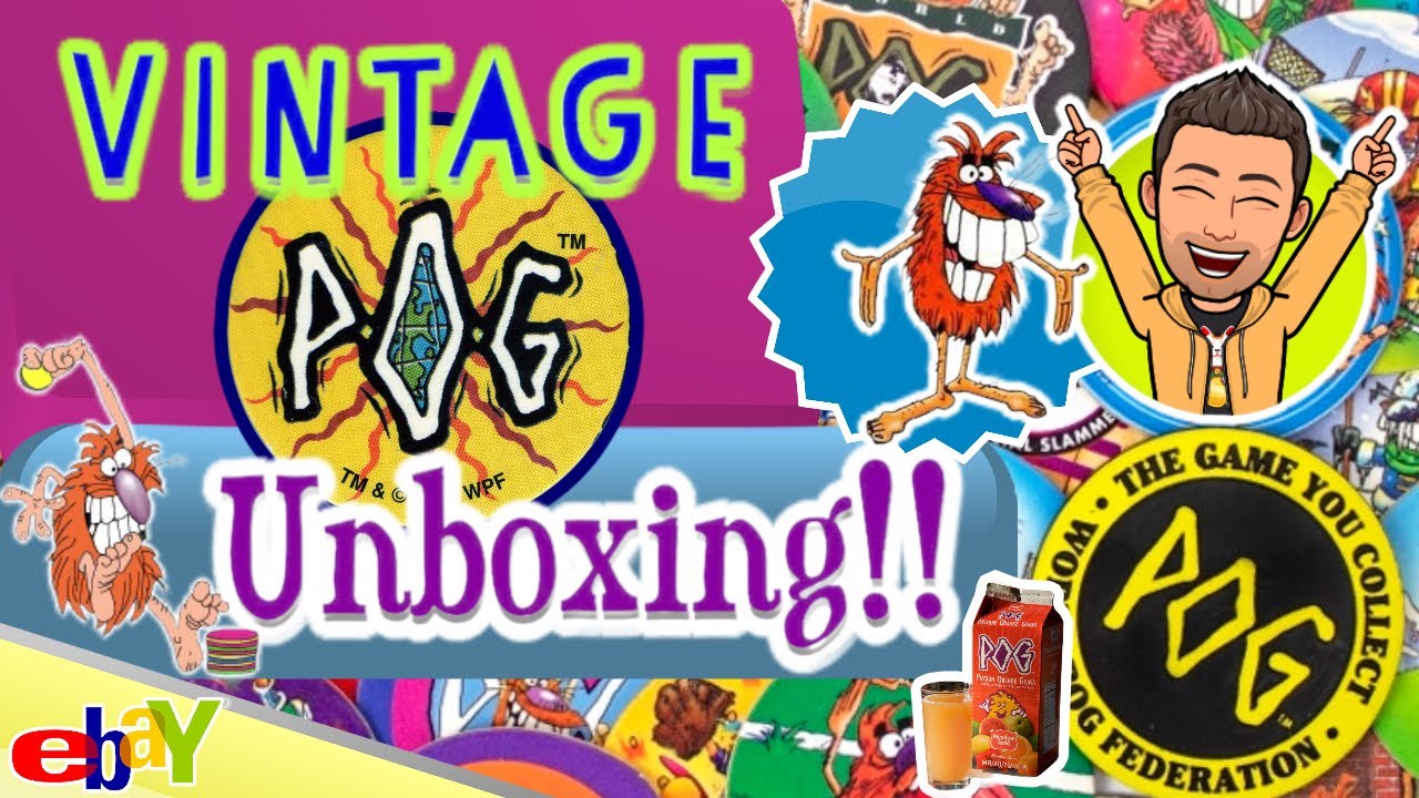 Just for Fun!... Vintage POGs Unboxing (Un-tube-ing)!
