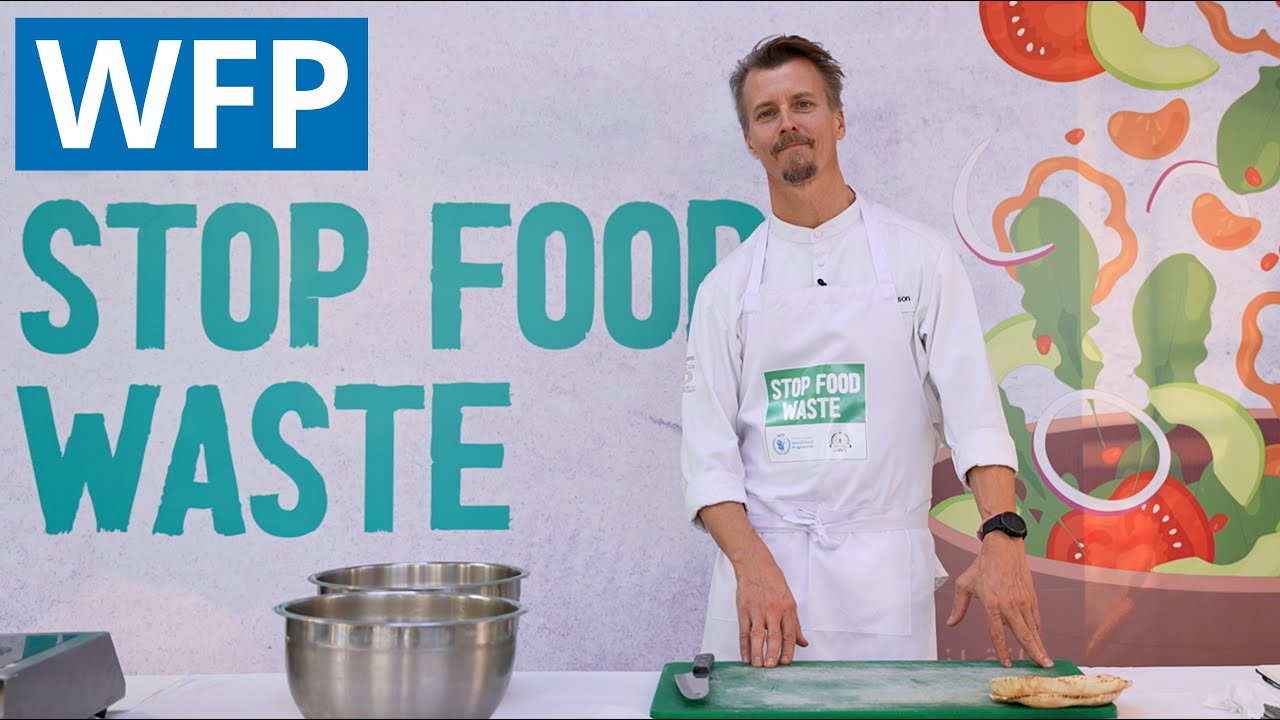 Chef Paul Svensson on sustainable cooking and food waste reduction | WFP