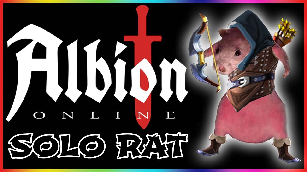 🐀 RATBOW LIFE 🐀 Solo Rat Black Zone Gameplay | Albion Online | Rat Adventures Episode 1