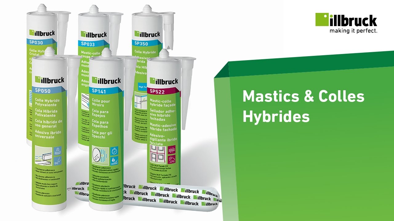 ILLBRUCK - Mastics et colles hybrides pour le bâtiment
