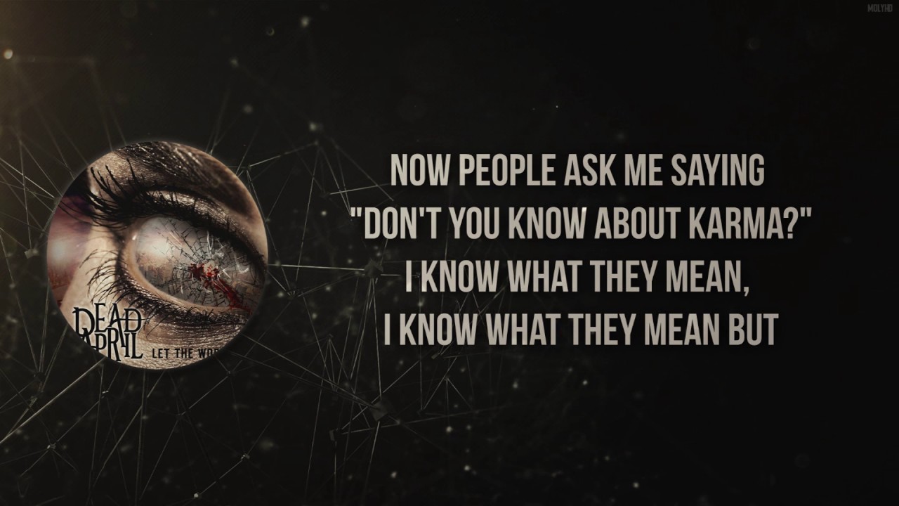 Cause I need you - Dead by April (Lyrics)