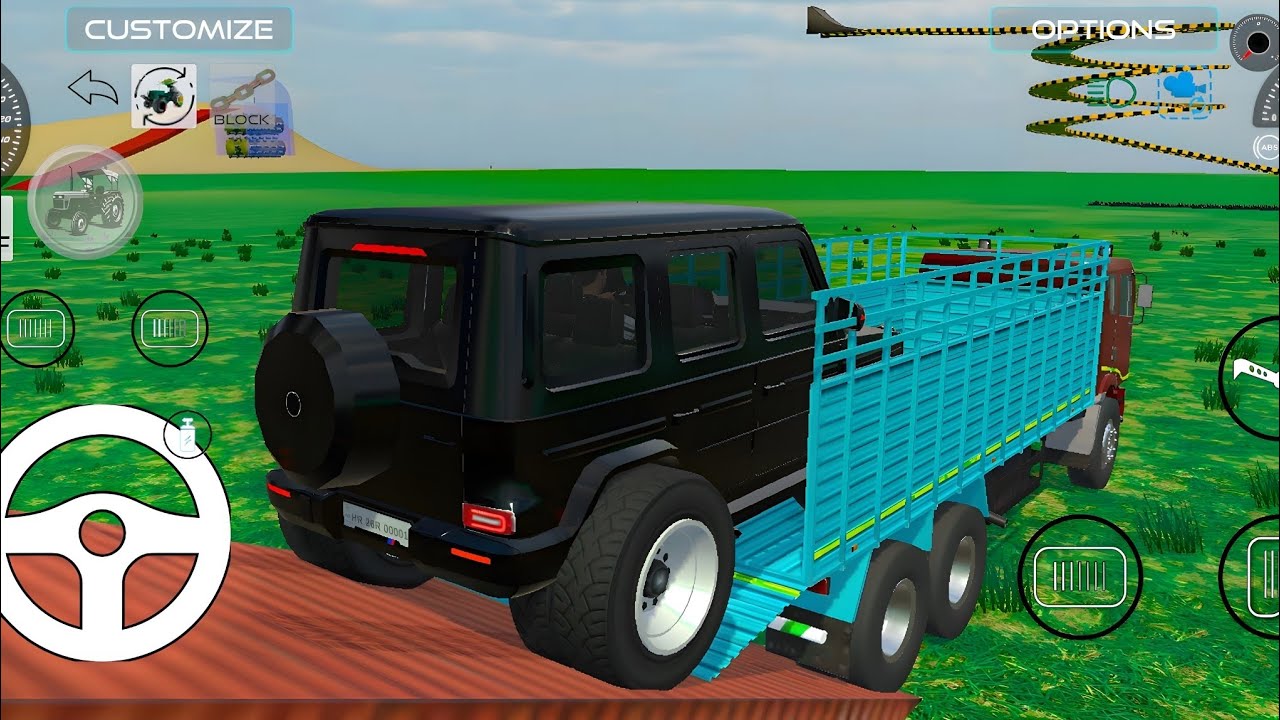 Drive Dumper and Unloading Stone From Dumper Truck in Game🔥#thar #scorpio #4x4 #fortuner  #gameplay 