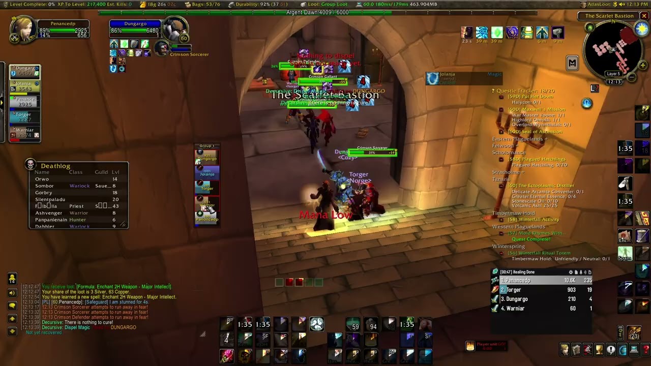 Petrification OUT! Stratholme Orb Run (My First Petri Use)