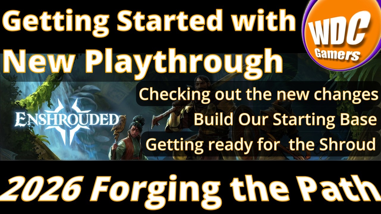 Enshrouded Guide 2026 The New Forging the Path Gameplay Start