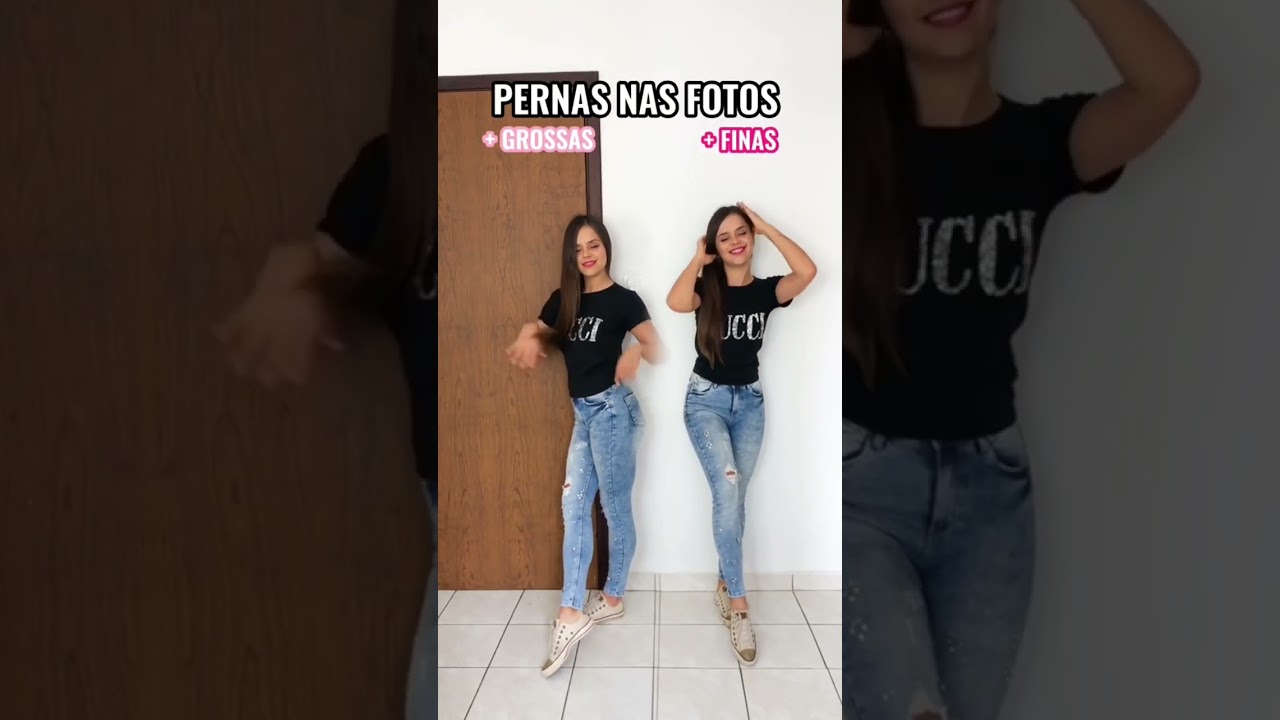 Voc&ecirc; quer ter pernas mais finas ou mais grossas na hora da foto? Pega essa dica #posesparafotos