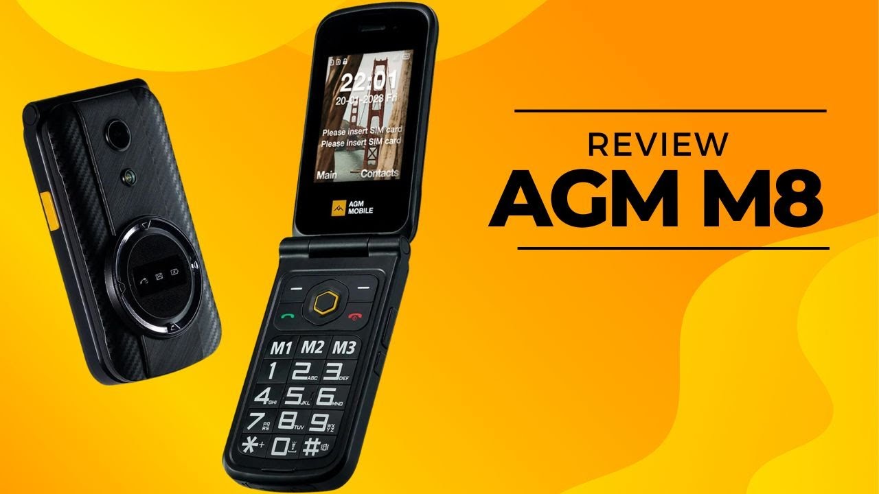 AGM M8 Flip Review || Regular and Security+