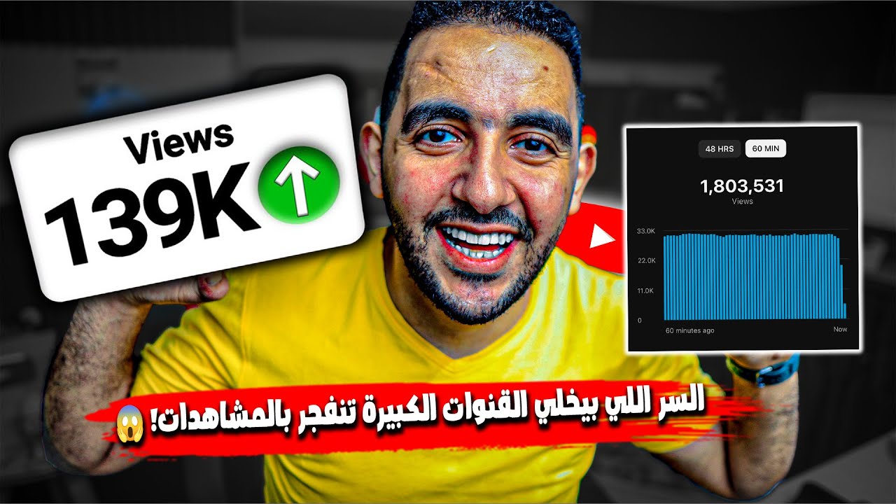 السر اللي بيخلي القنوات الكبيرة تنفجر بالمشاهدات 😱