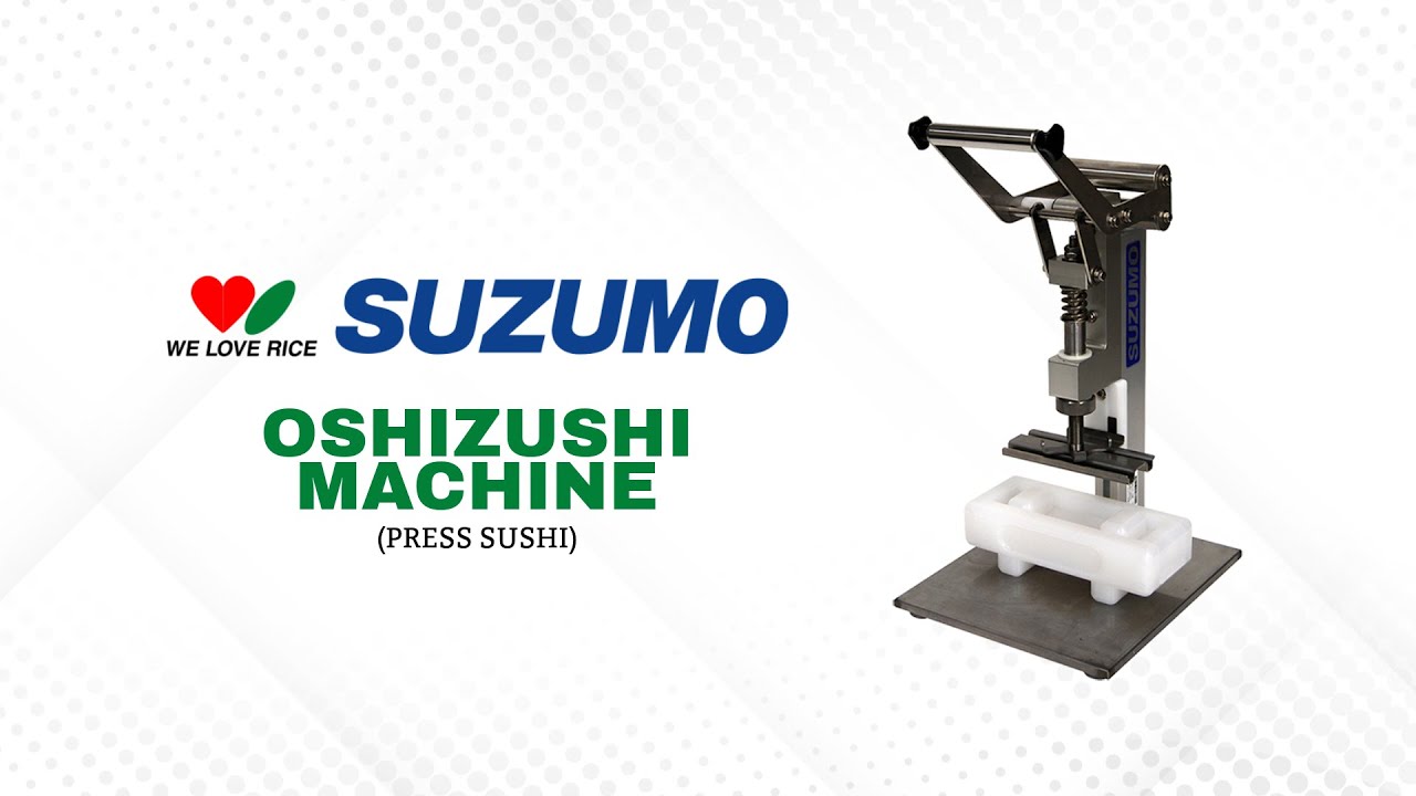 The Best Way To Make Oshi Sushi - SUZUMO Oshi (Press) Sushi Machine