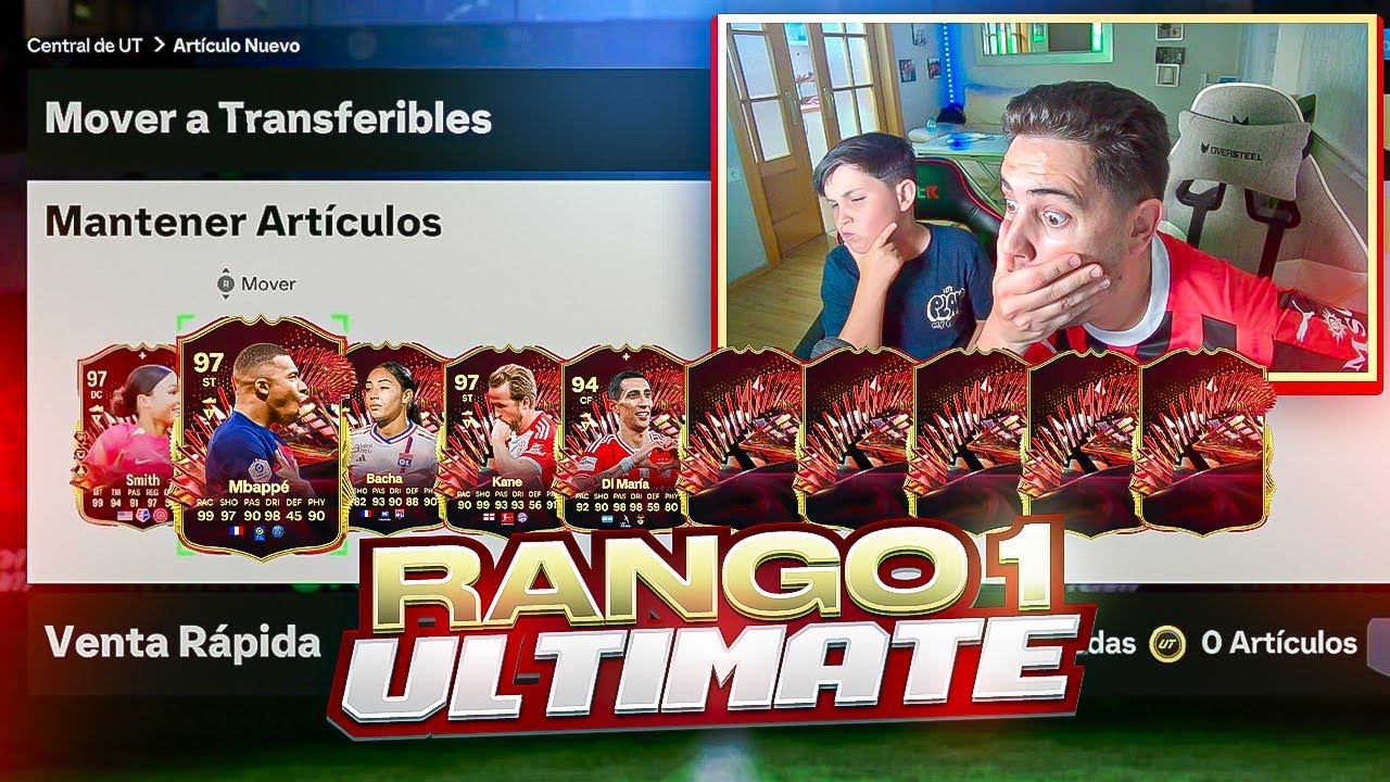 MIS TOTS ROJOS ULTIMATE SON BRUTALES !! EA FC24