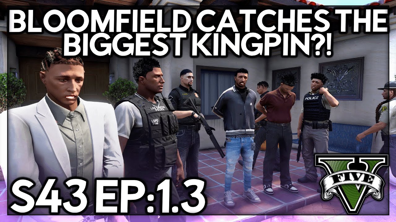 Episode 1.3: Bloomfield Catches The Biggest Kingpin?! | GTA RP | Grizzley World Whitelist