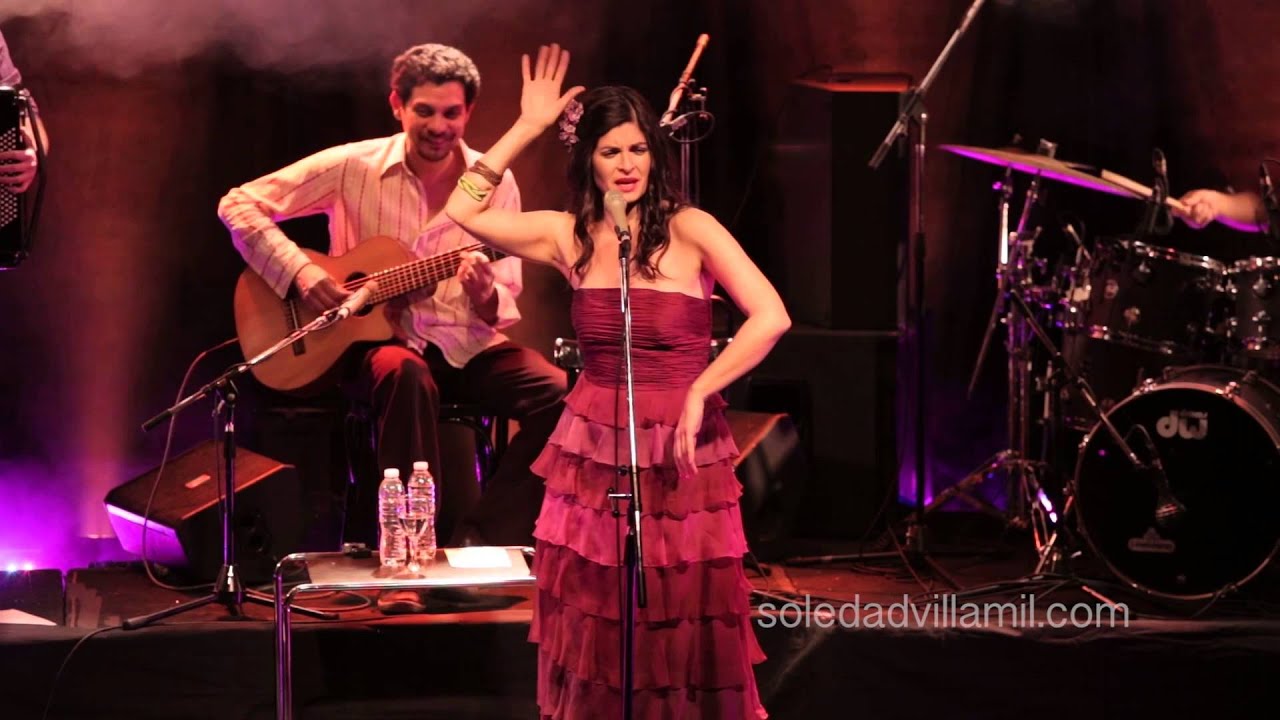 SOLEDAD VILLAMIL en vivo. O samba e o tango. La trastienda.