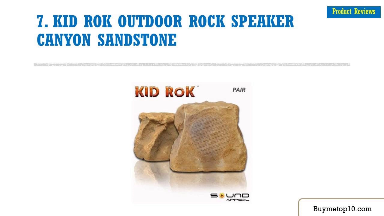 Top 10 Best Outdoor Rock Speakers in 2020