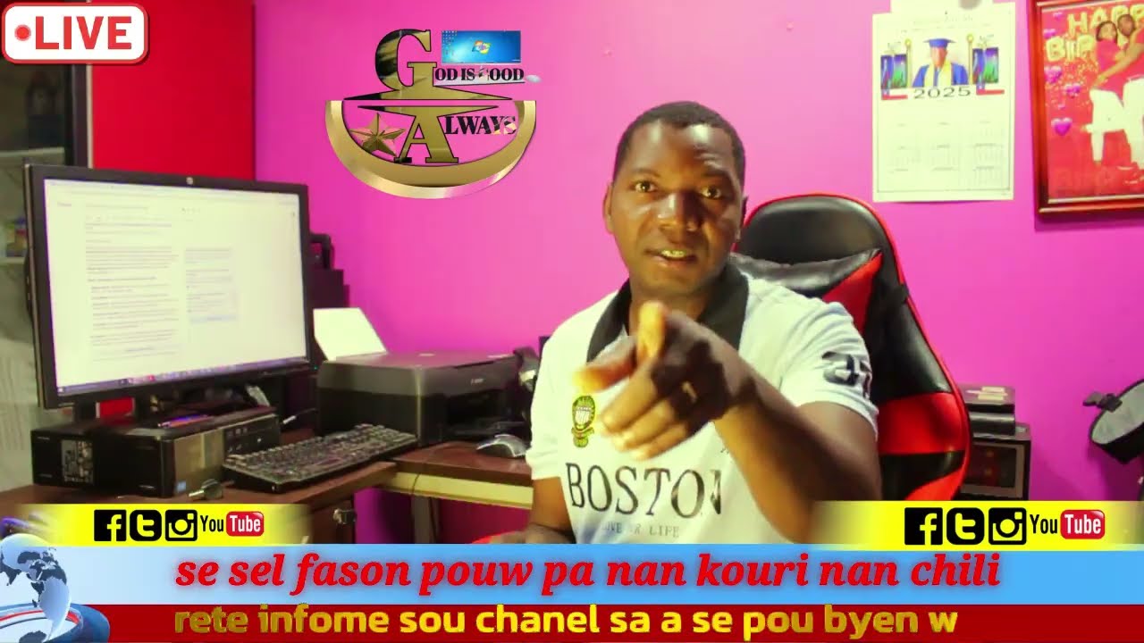 CHILI PRAL FE DEPOTATION MOUN KITE RANTE ILEGAL , EPI KIPAT JANM FE  OKENN PROSESIS , GADE VIDEO SA