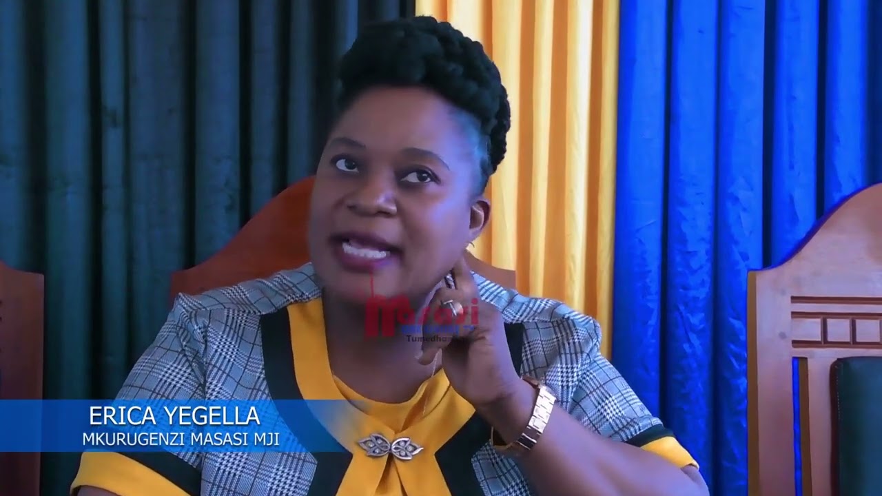 JAMII YETU NA MKURUGENZI WA HALMASHAURI YA MJI MASASI Bi.YEGELLA ATOA DHAMIRA NA DIRA YA MASASI MJI