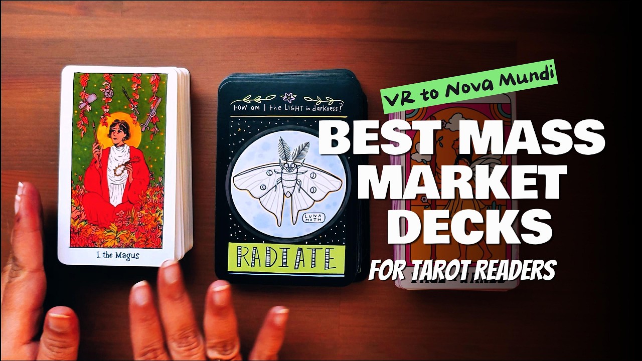 Лучшие массовые колоды Таро для тарологов 🧐 ✦ #ReadersMMMustHaves Тег (VR к @novamunditarot )