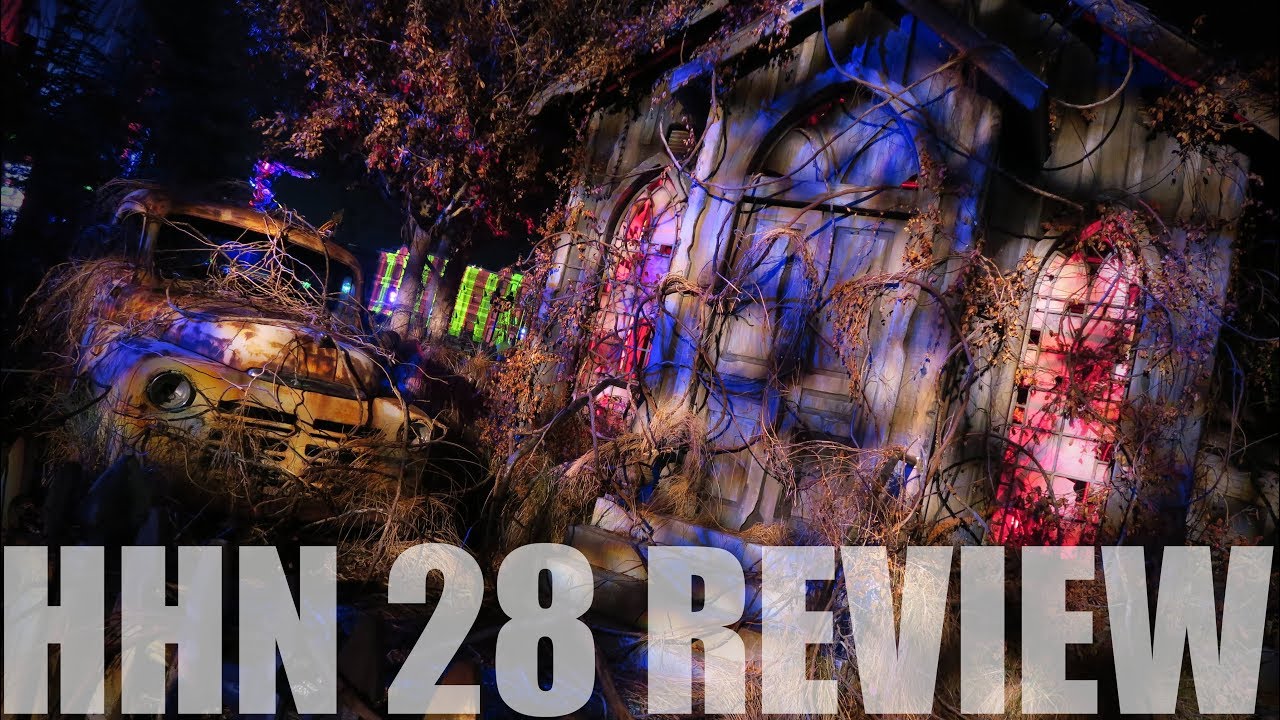 Universal Orlando Halloween Horror Nights #HHN28 | ALL HHN 28 Houses & Scarezones