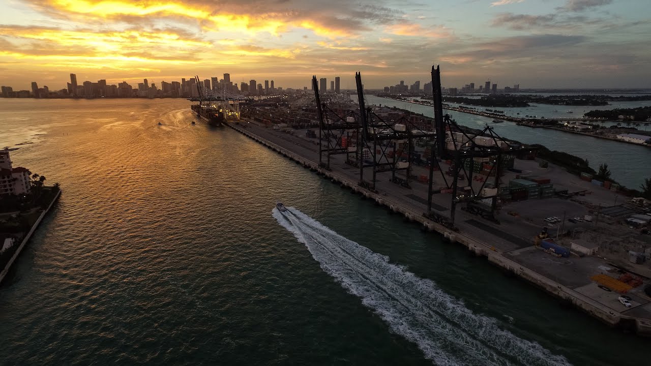 Aerial Photography of South Beach Miami (DJI Phantom 3 Professional)