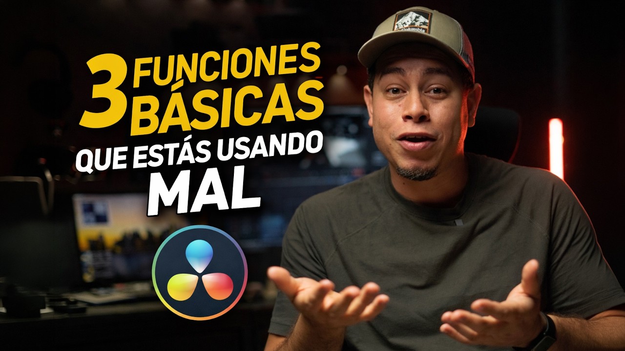 Si Usas DaVinci Resolve y No Sabes Esto… Empieza Aquí (3 Herramientas Clave)