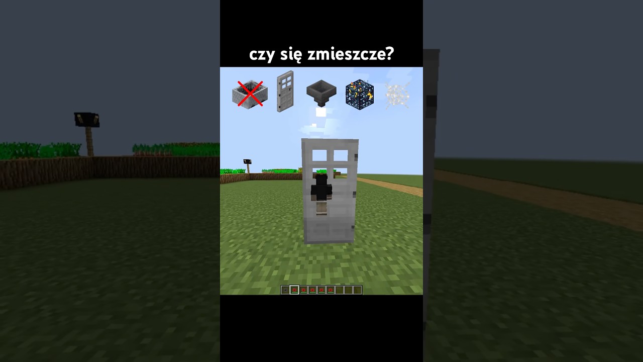 czy się zmieszczę w minecraft