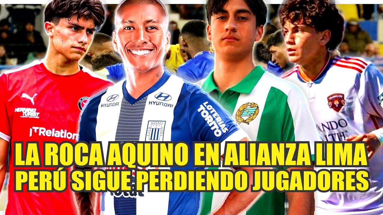LA ROCA AQUINO JUGARA EN ALIANZA LIMA, PERU SIGUE PERDIENDO JUGADORES, ¡APARECE GOLEADOR EN USA!