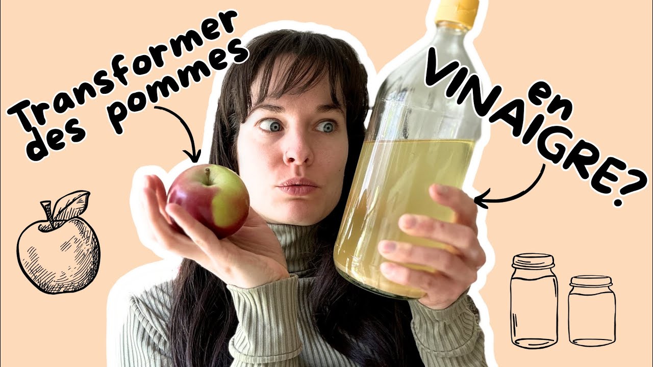 Comment faire son VINAIGRE DE POMMES soi-même ?