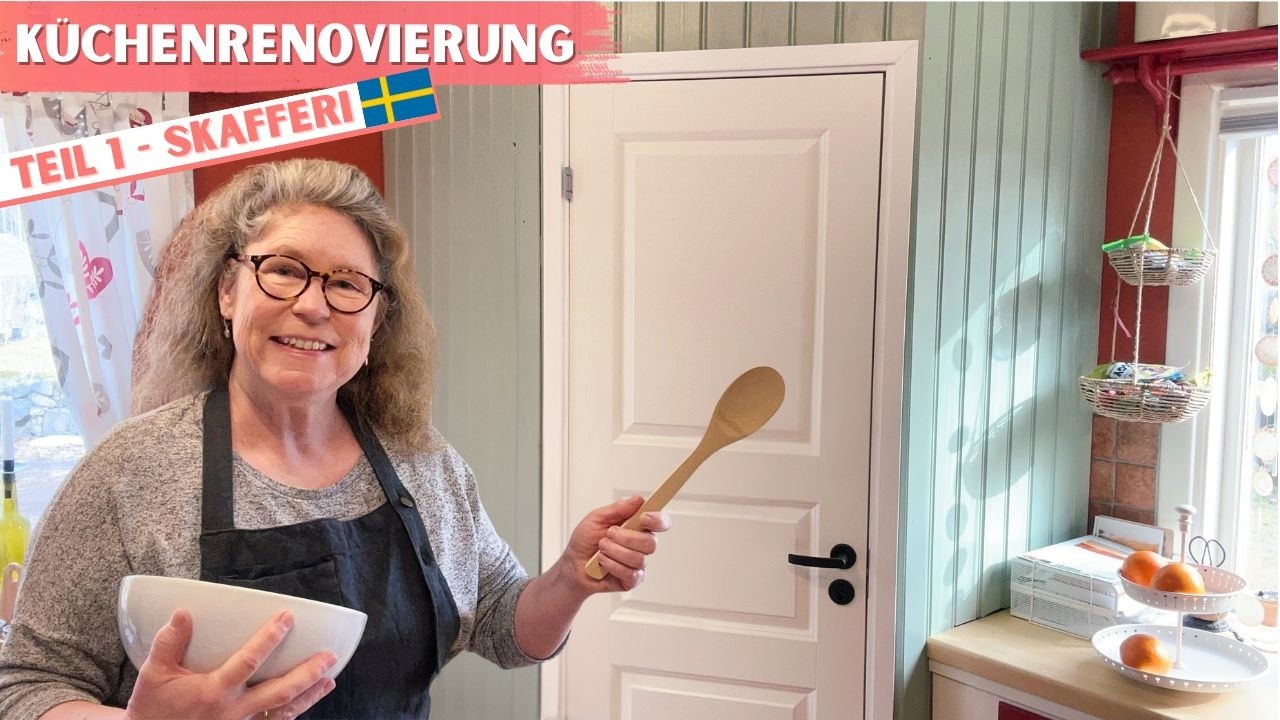 🪚K&uuml;chenrenovierung, Teil 1: Wir bauen eine typisch schwedische Skafferi / Vorratskammer