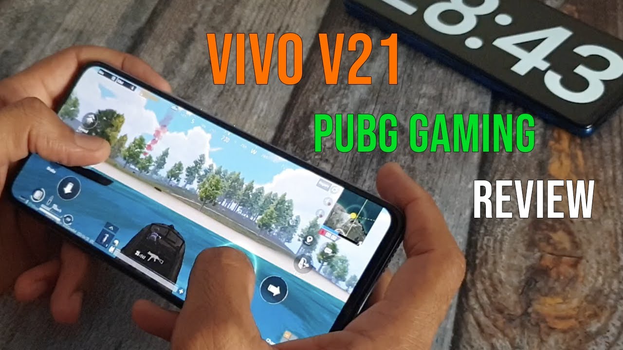 vivo v21 PUBG gaming review | battery drain test | PUBG gameplay