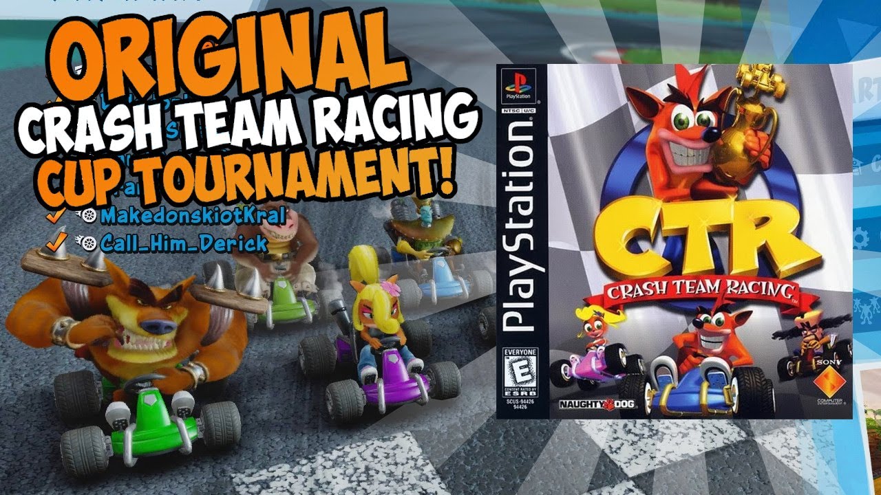ORIGINAL CTR CUP TOURNAMENT (ITEMS ALLOWED)!  | Crash Team Racing Nitro Fueled