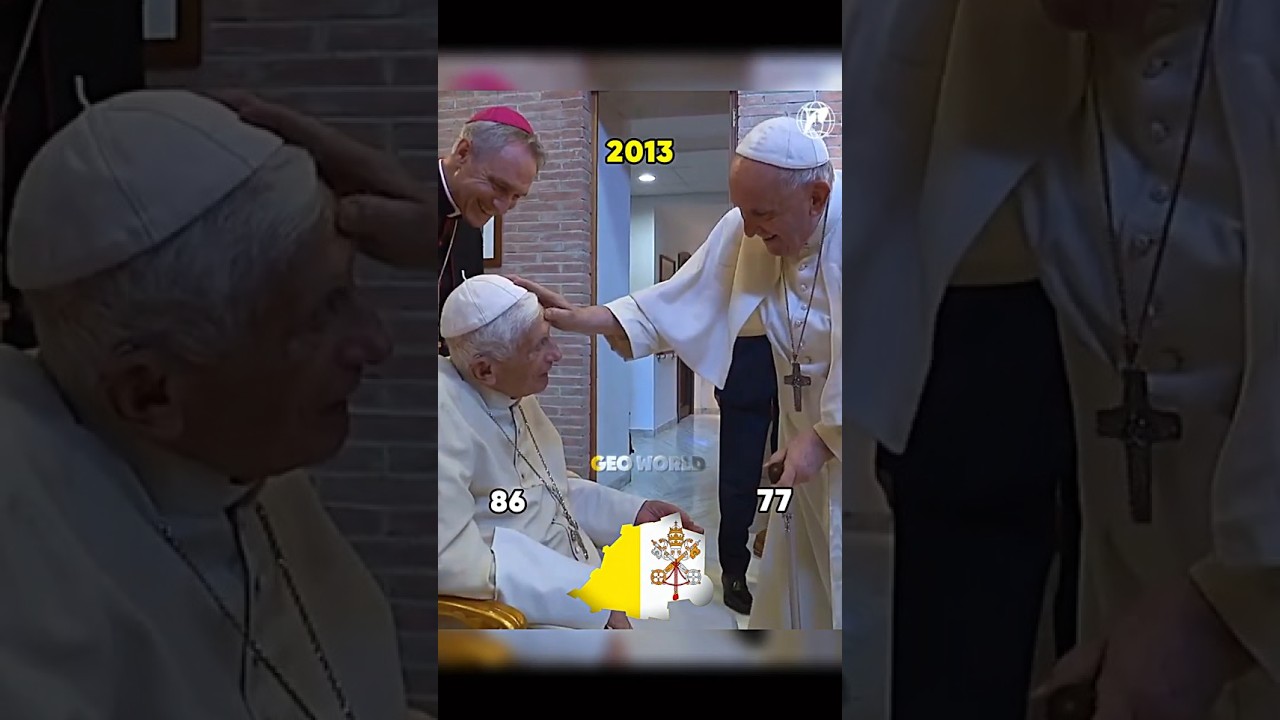 Pope Francis met Pope Benedict XVI: First time in over 600 years #PopeFrancis #Pope #Vatican