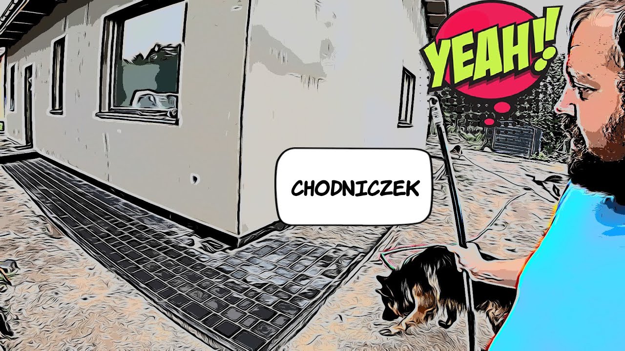 Układanie opaski wok&oacute;ł domu z przygodami