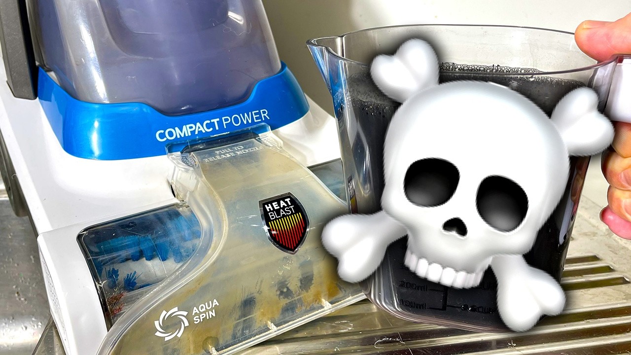 Vax Compact Carpet Shampoo Vacuum BLOWS UP Autopsy That's Not Pretty BUYER BEWARE
