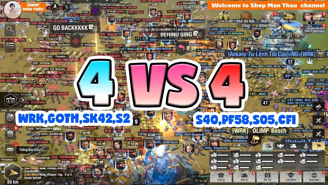 WARPATH ALEXANDRIA | RANK EPIC 1 Open zone 3  Highlight | 4VS4 WRK,GOTH,SK42,S2 VS S40,PF58,S05,CFI
