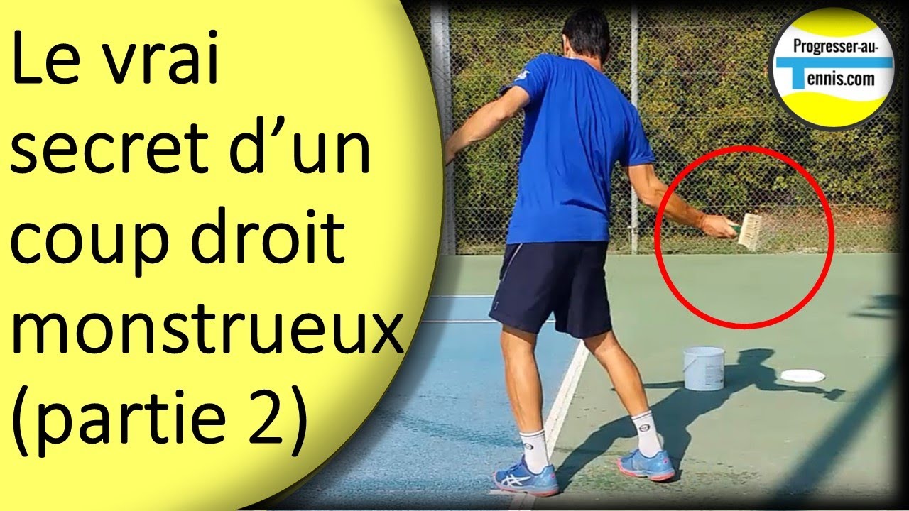 Vrai secret d'un coup droit monstrueux (partie 2) - Progresser au tennis