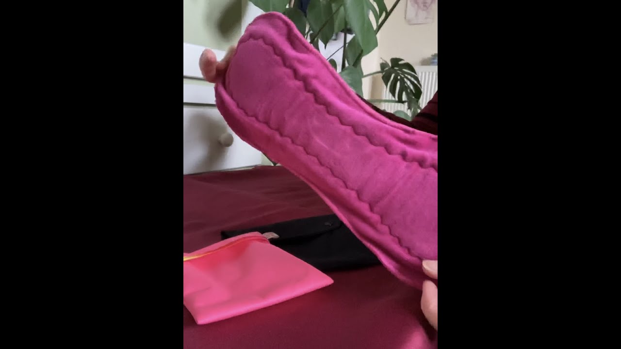 Reusable Incontinence Sanitary Pads Out and About - The Slim Mega Pad