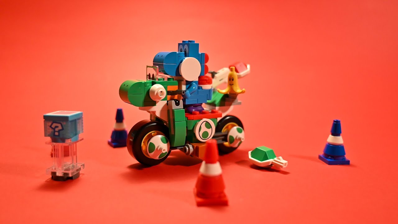 New Mario Kart Yoshi Bike Set 72031