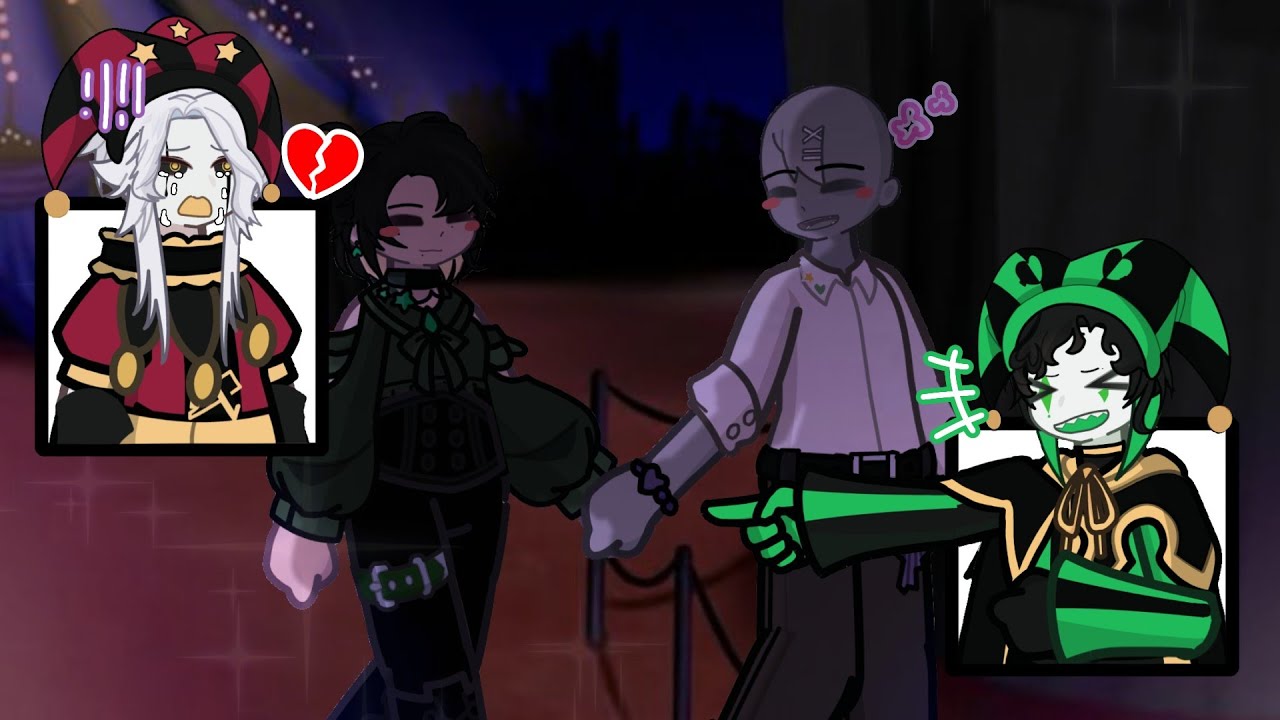 「 Touch starved: Part 3」||Harlequin x OC ||Tfc/The freak circus ||Gachalife2/GL2//°Mei-Rin°