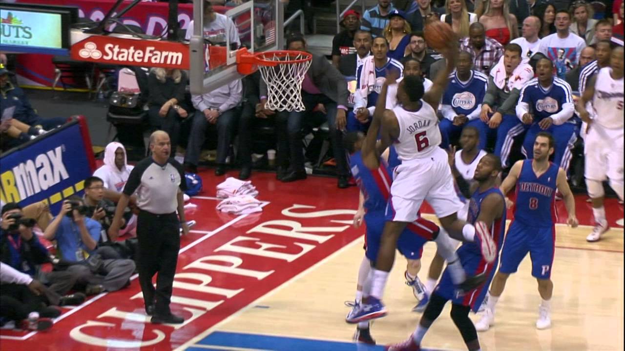 DeAndre Jordan Relives his Monster Dunk on NBA Inside Stuff