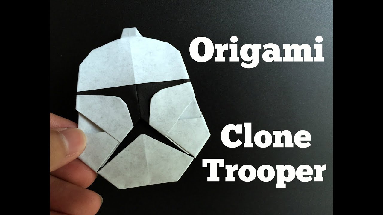 Origami Clone Trooper (Star Wars Attack of the Clones)